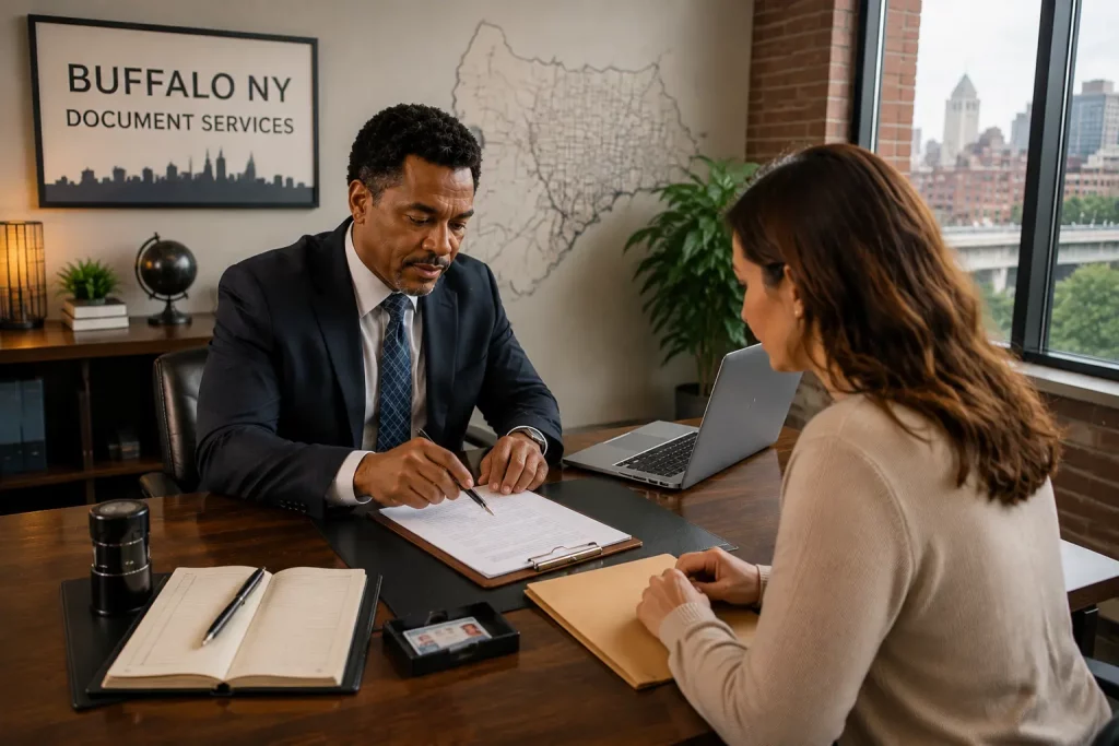 Buffalo notary