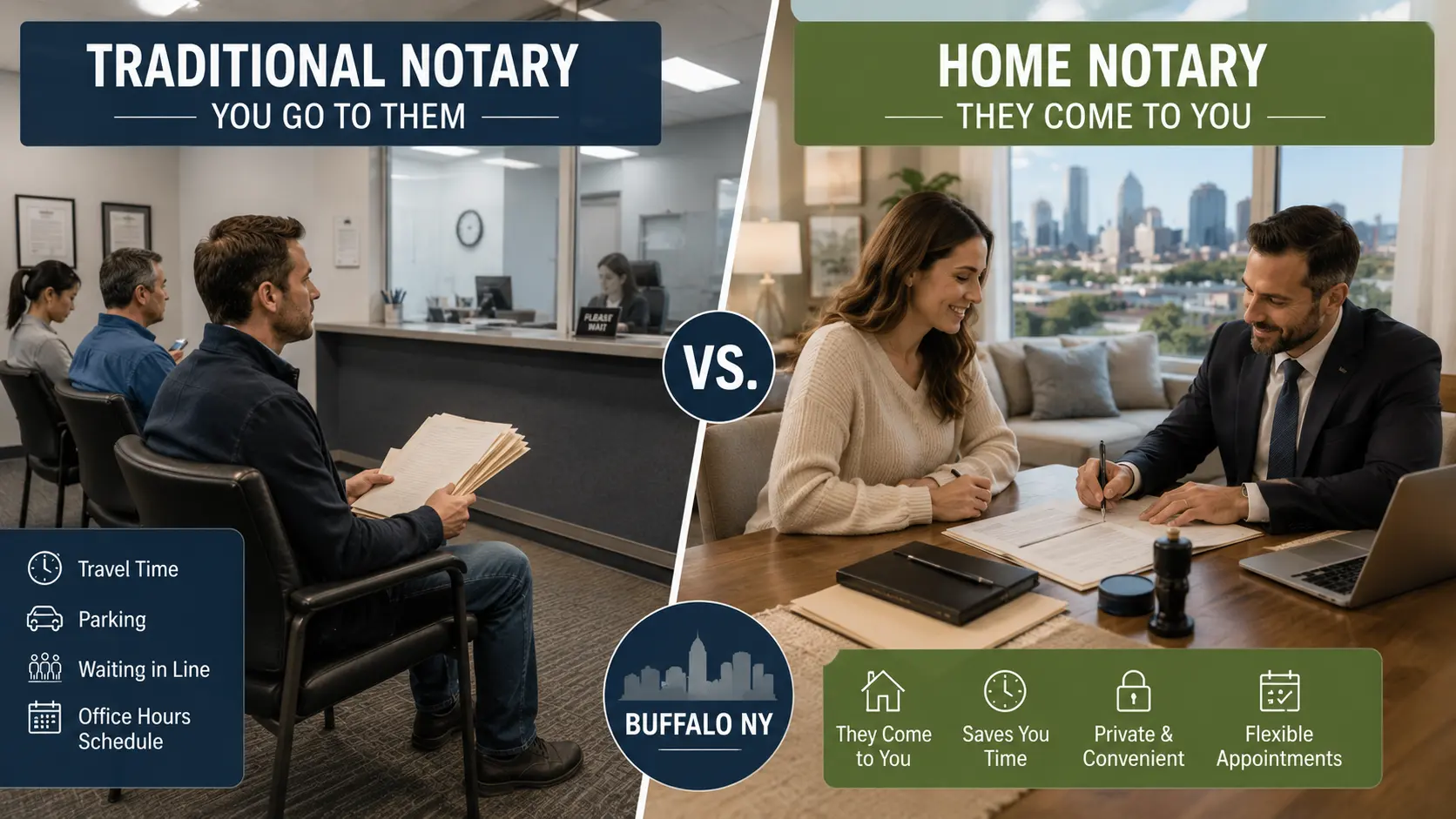 Notary That Comes to Your Home Convenient Mobile Notary Services Buffalo NY